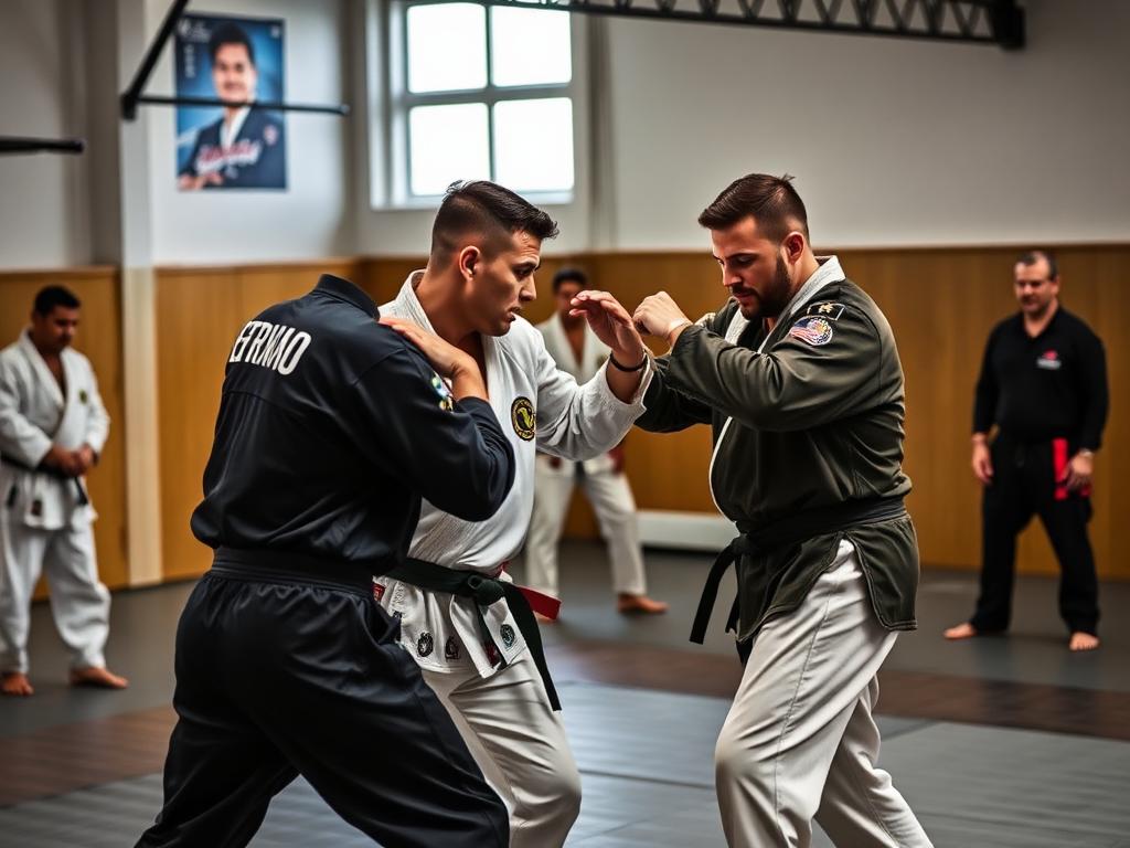 Treino de muay thai e jiu-jitsu na Corpo Fitness Academia